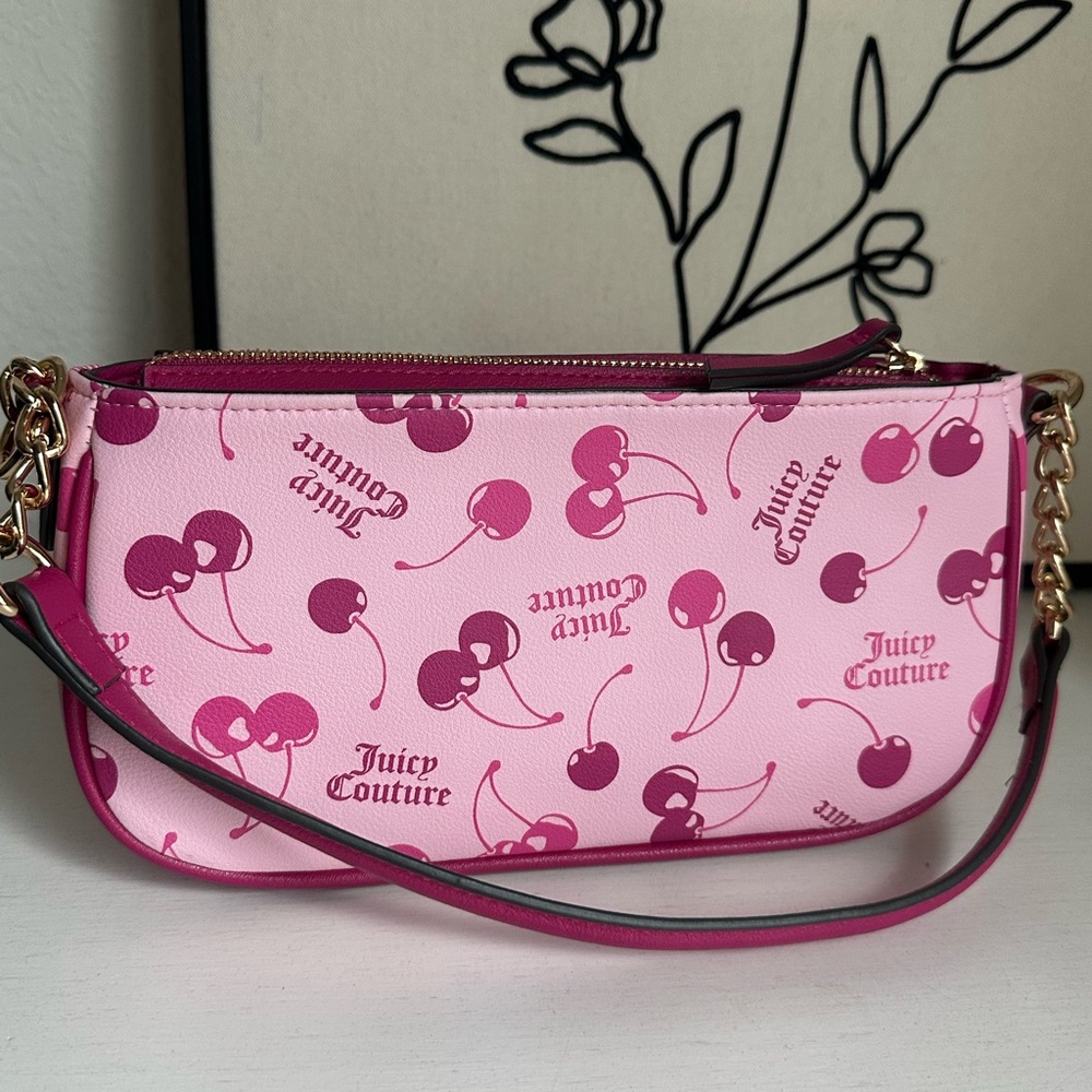Juicy Couture Cherry On Top Shoulder Bag - Picture 3 of 3
